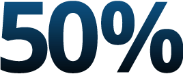 50%